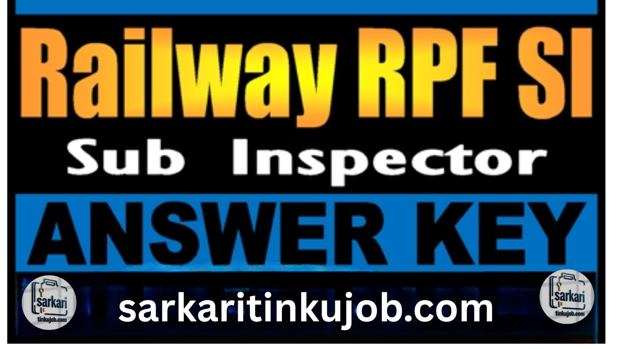 Railway RPF Sub Inspector SI Final Result 2025