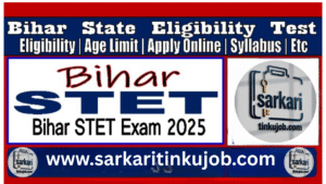 Bihar State Eligibility Test BSTET BSEB STET Online Form 2025