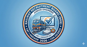 RRB JE Answer Key 2026 Out: Download CBT 1 Response Sheet & Raise Objections (CEN 05/2025)