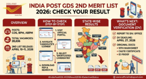 India Post GDS 2nd Merit List 2026 OUT: Check State-Wise Result PDF & Selection Status
